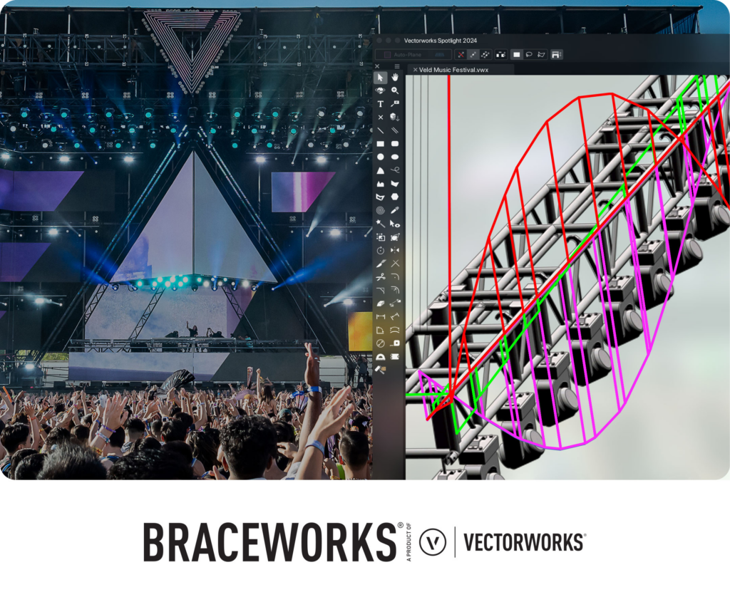 Vectorworks Braceworks Vectorworks BIM- und CAD-Software für Architekten, Landschaftsplaner & Spotlighter